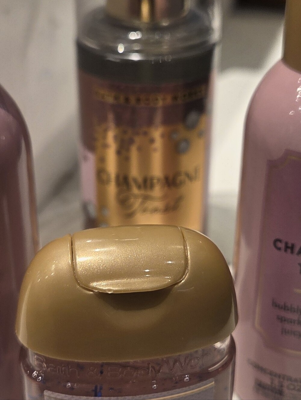 Bath & Body Works Champagne Toast Fine Fragrance Mist 2.5 fl oz For Hair And Bod